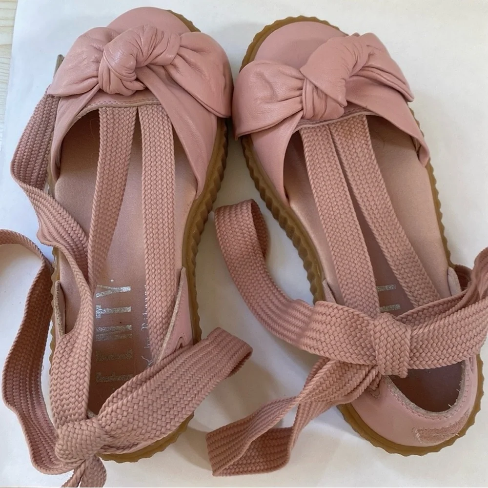 Fenty x Puma Bow Creeper Platform Leather Shoes
